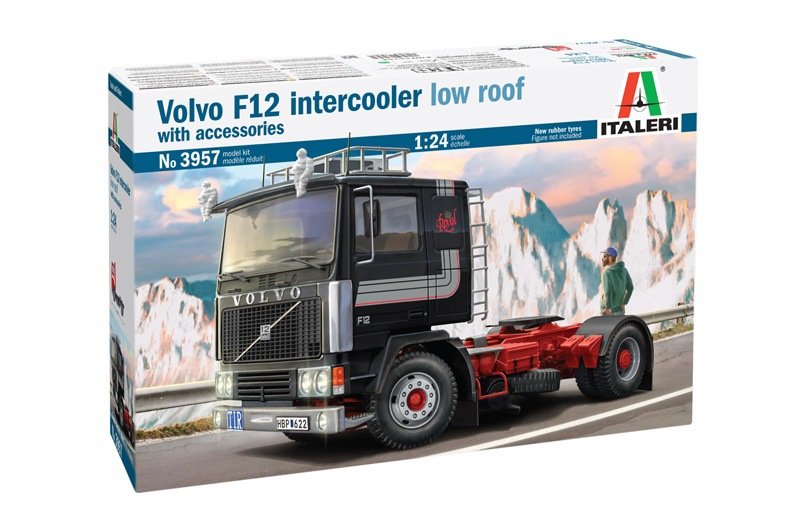 Italeri 3957 - 1/24 Volvo F12 Intercooler Low Roof with Accessories