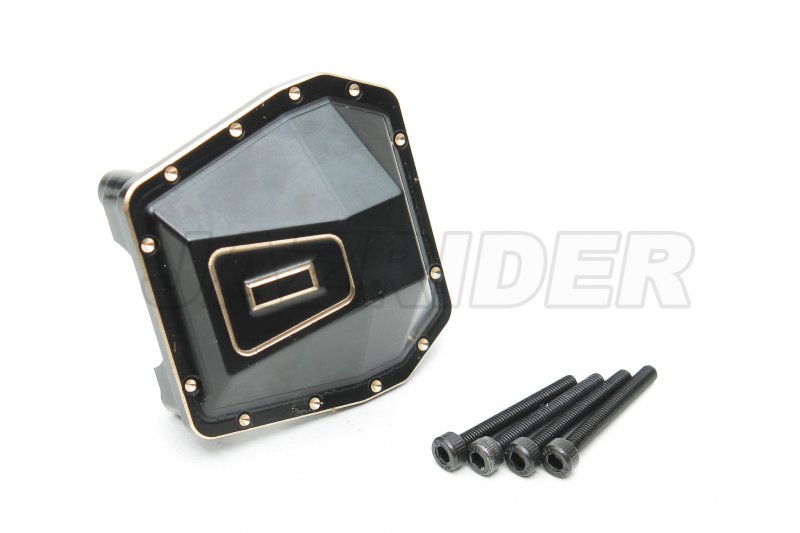 Axial 1/6 SCX6 Jeep Brass Front/Rear Gearbox Cover