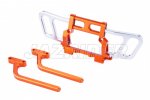 Axial Racing Wraith Aluminum Front Bumper Set (Orange)