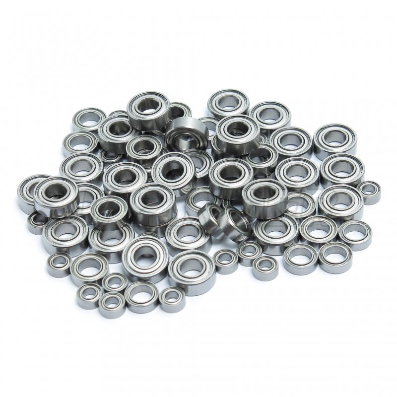 Tamiya Dynahead 6x6 G6-01TR Chassis Metal Shielded RC Ball Bearing Set Complete 76pcs Jazrider