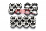 TAMIYA TT-02 CHASSIS Metal Shielded RC Ball Bearing Set - Jazrider [JR-CBR-TM-059]