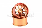 1/10 Aluminum Wheel 9-spoke - Gold