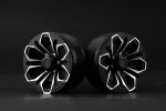 Aluminum 1.9\'\' Beadlock 6 Spokes Wheels (TYPE G) - Black
