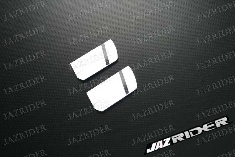 Carbon Fiber Flybar Paddle (White) Parts For Align Trex T-Rex 450 SE V2 Helicopter - Jazrider Brand [JR-HAG-TX450-009]