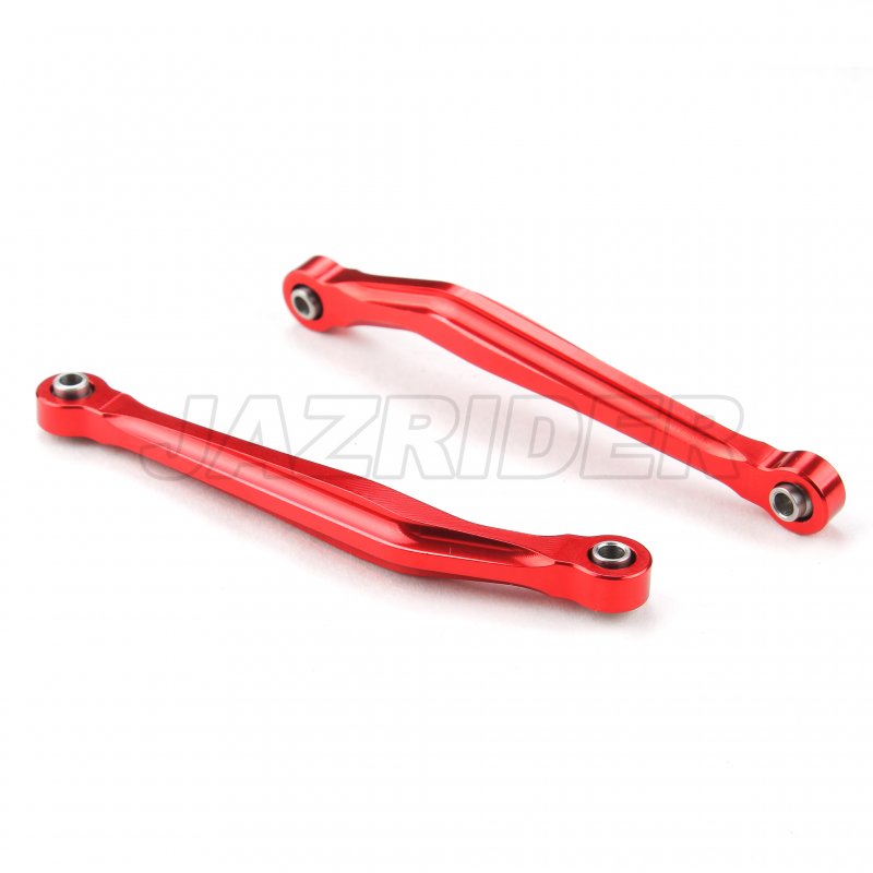 Tamiya CC-02 Chassis Aluminum Front Lower Suspension Link Arms (Red)