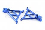 Tamiya CW-01 / The Hornet / Grasshopper Aluminum Front Lower Arm w/Spring Mount (Blue)