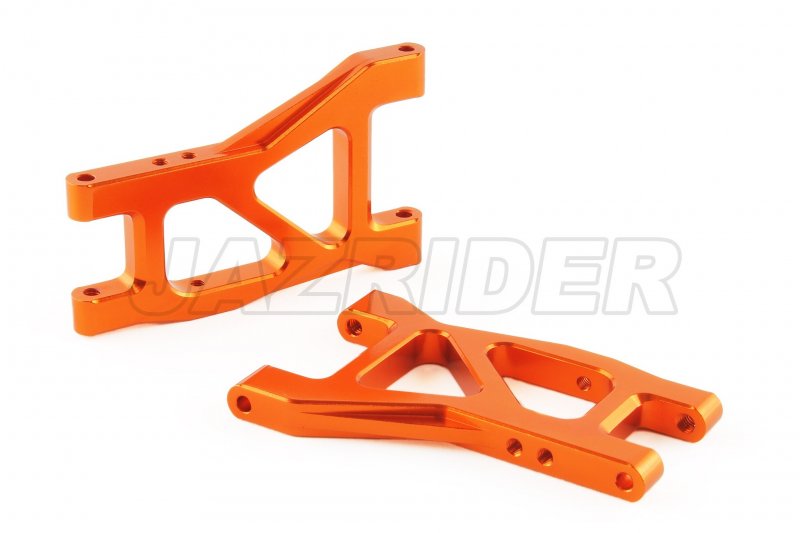 Tamiya DT-03 Aluminum Rear Lower Suspension Arm (Orange)