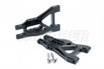 Tamiya DT-03 Aluminum Front Lower Suspension Arm (Black)