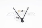 Jazrider Tamiya DT-03 Chassis Aluminum Hi-torque Servo Saver 25T w/Aluminum Tie Rod Set (Black)