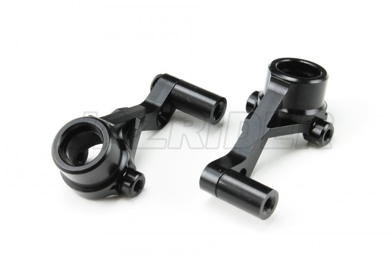 Tamiya M-07 Aluminum Front Steering Knuckle (Black)