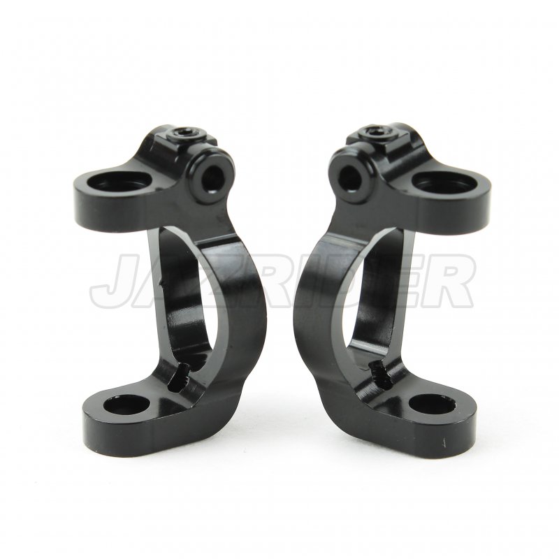Tamiya M-07 Aluminum Front C-Hub (Black)