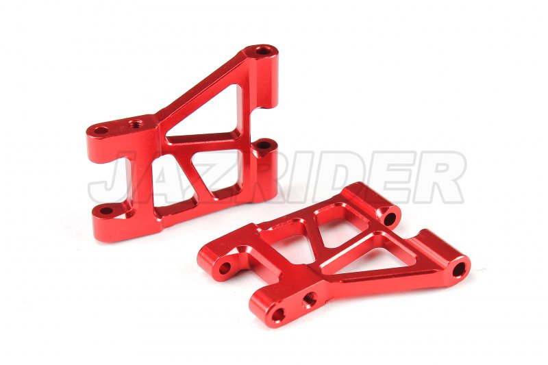 Tamiya M-07 Aluminum Rear Suspension Arms (Red)