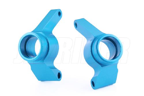 Tamiya M06 Aluminum Rear Hub Carrier (Light Blue)