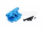 Tamiya Thunder shot/ Thunder Dragon/ Fire Dragon/ Terra Scorcher Aluminum Front Suspension Arm Mount/Gearbox Support (A5 Parts) (Blue)