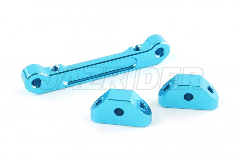 Tamiya 58636 TA07 Aluminum Front Suspension Mount Set(Blue)