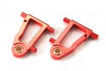 Tamiya TT01 / TT01E Aluminum Front Lower Suspension Arms (Red)