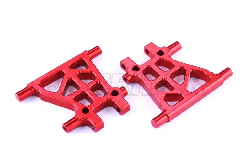 Tamiya TT-02 Aluminum Rear Lower Suspension Arm (Red)