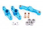 Tamiya TT-02 Aluminum Ball Bearing Steering Assembly Set (Light Blue)