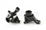 Tamiya TT01E / TT01ED Aluminum Front Upright Knuckle Arms (Black)