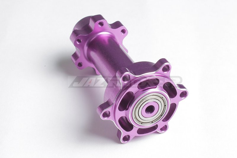 Team Losi Promoto-MX Motorcycle Aluminum Rear Wheel Hub Hex (Purple)