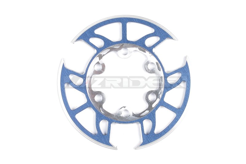 Team Losi Promoto-MX Motorcycle Aluminum Rear Brake Disc (Blue)