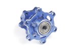 Team Losi Promoto-MX Motorcycle Aluminum Front Wheel Hub Hex (Blue)