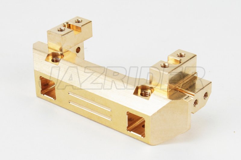 Traxxas TRX-4 Brass Front Bumper Mount with Servo Mount