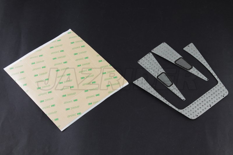 Traxxas TRX4 Defender Hood Stainless Steel Diamond Plate Slip Proof Tread