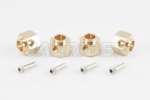 Traxxas TRX-4 HD Brass 12mm Wheel Hex Hubs Adapter (8mm thick)