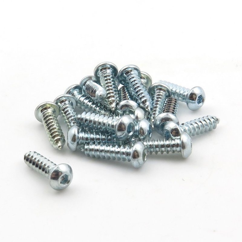 K&S SOCKET HEAD SERVO TAPPING SCREW M2.6X10 20PCS #2443