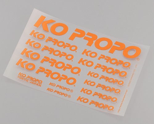 KO Propo 79057 - Factory Decal (Transferable) Neon Orange