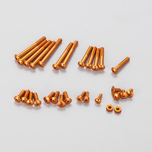 KO Propo 10596 - Aluminum Screw Ser for EX-RR/EX-2 (Orange)