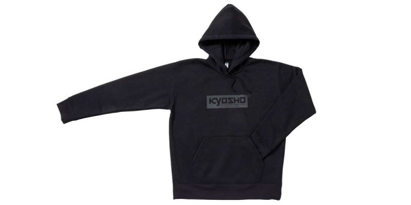 Kyosho KOS-PK01BK-L - KYOSHO Box Logo Hoodie (Black/L)