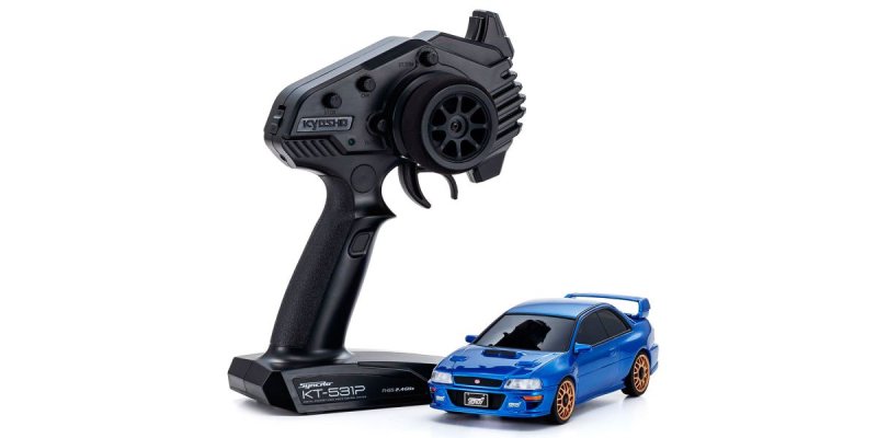 Kyosho 32627BL - MINI-Z AWD SUBARU IMPREZA 22B-STi Version Blue