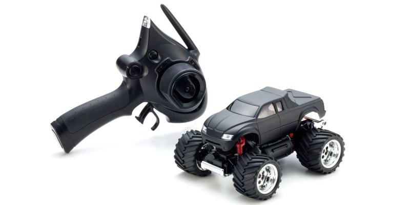 Kyosho 30093BK - MINI-Z Monster EX MAD FORCE Matte Black Readyset RTR