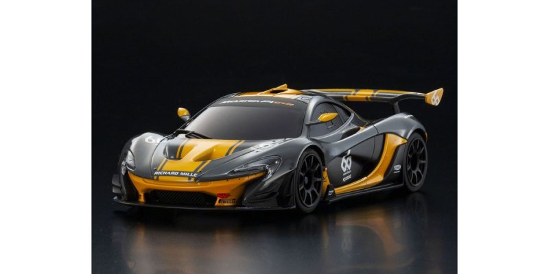 KYOSHO Mini-Z RWD MCLAREN P1 GTR JAUNE VERTE + KT531P RTR 32324YG