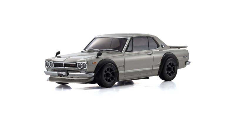 Kyosho MZP466S - ASC MA-020 NISSAN SKYLINE 2000GT-R (KPGC10) Tuned Ver. Silver