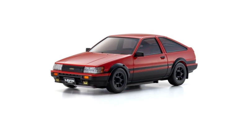 Kyosho MZP473RBK - ASC MA020 Toyota Corolla Levin AE86 Red/Black Ver.