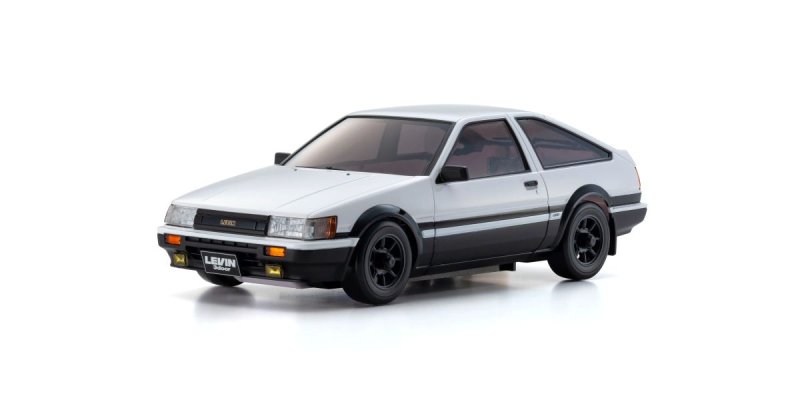 Kyosho MZP473WBK - ASC MA020 Toyota Corolla Levin AE86 White/Black Ver.