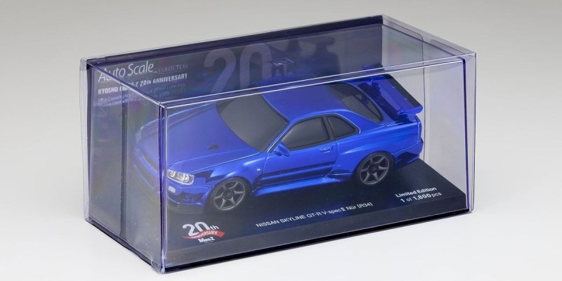 【新品未開封】MINI-Z GT-R シルバ ミニッツ AWD日産 スカイラインGT-R R34 V.specⅡニュル
