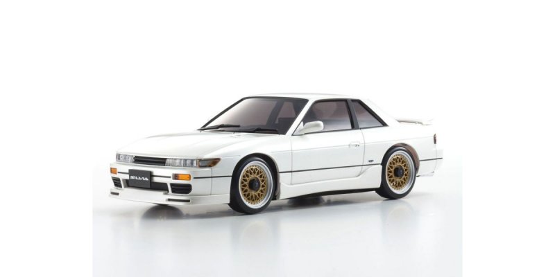 Kyosho MZP455PW - ASC MA-020S NISSAN SILVIA K's (S13) with Aero kit Pearl White