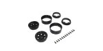 Kyosho CLH002BK - Bead-lock Wheel 1.9inch Spoke Black (KC10/2pcs)
