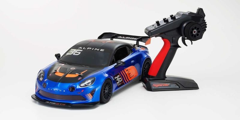 Kyosho 33212 - Radio Controlled .15 Engine Powered Touring Car Series PureTen GP 4WD FW-06 readyset Alpine GT4 w/KT-231P+