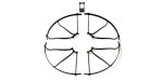 Kyosho DR004 - Propeller Guard & Wing Stay Set