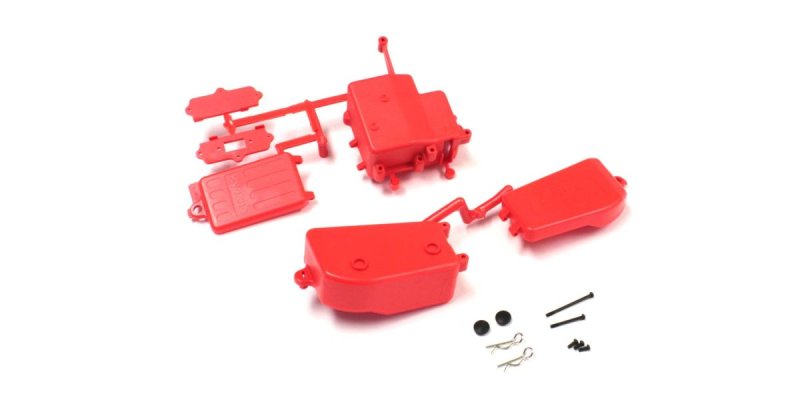 Kyosho IFF001KRB - Battery&Receiver Box Set(F-Red/MP10/MP9)