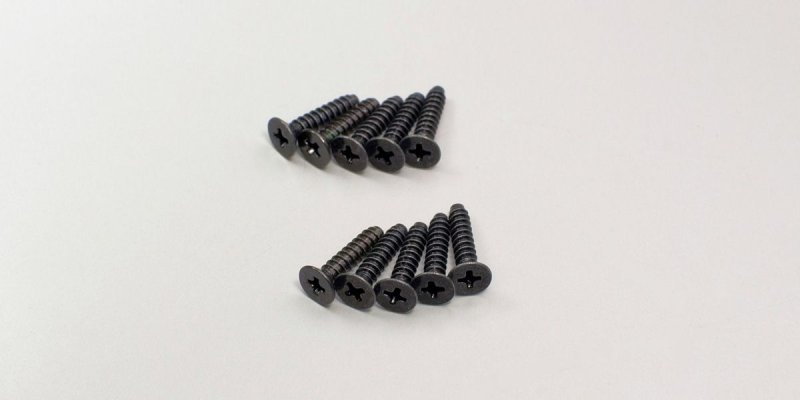 Kyosho 1-S32612TP - TP Flat Head Screw(M2.6x12/10pcs)