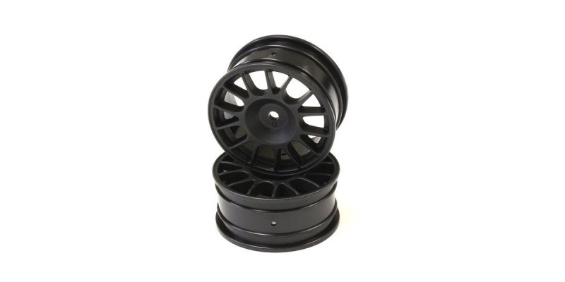 Kyosho VZH008BK - Wheel (14-Spoke/Black/24mm/2pcs)