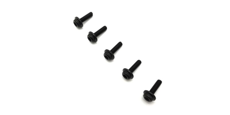 Kyosho 1-S23010F - Cap Screw(M3x10/Flanged/5pcs)