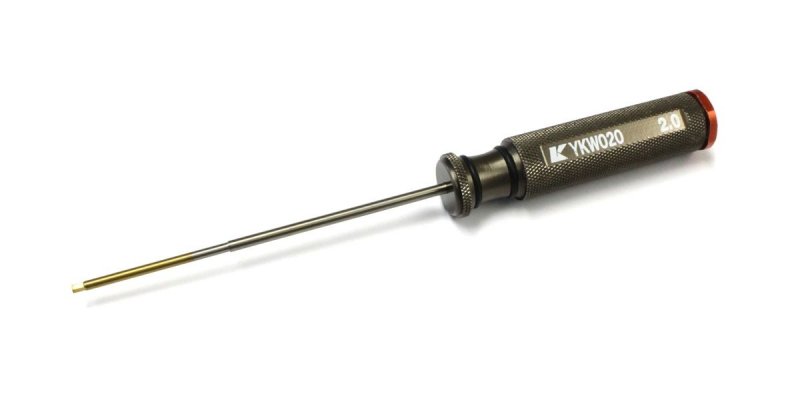 Kyosho YKW020TC - KANAI TOOL Hex Wrench Driver(2.0mm/Ti-Coating)