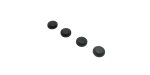 Kyosho FAW302-01 - D10 Diaphragm (Black/4pcs)